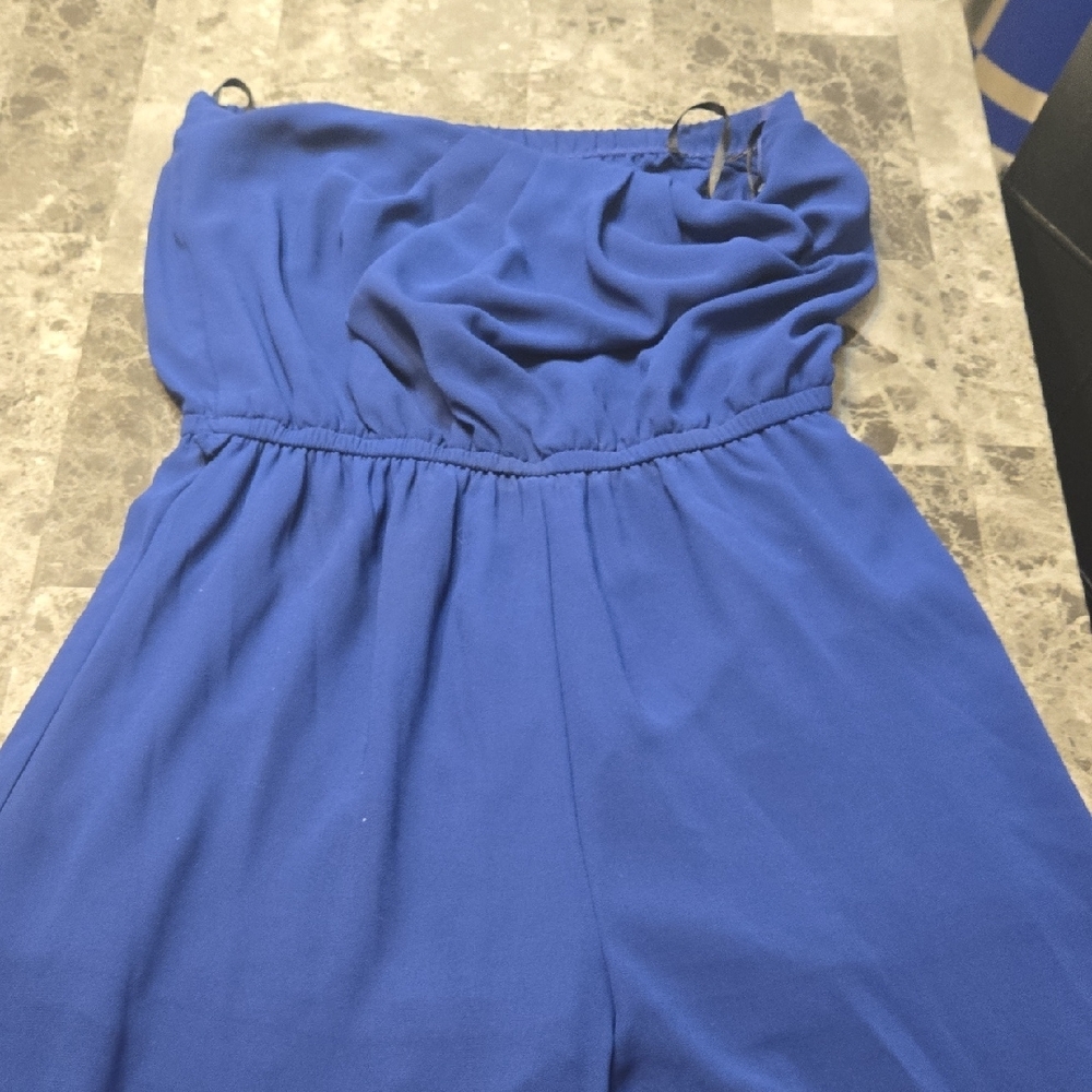 Elegant Blue Jumpsuit